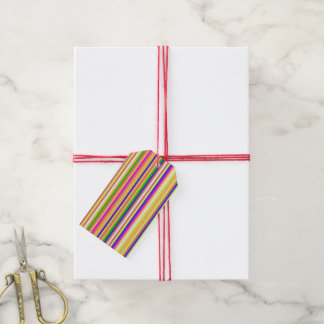 Happy Stripes Gift Tags