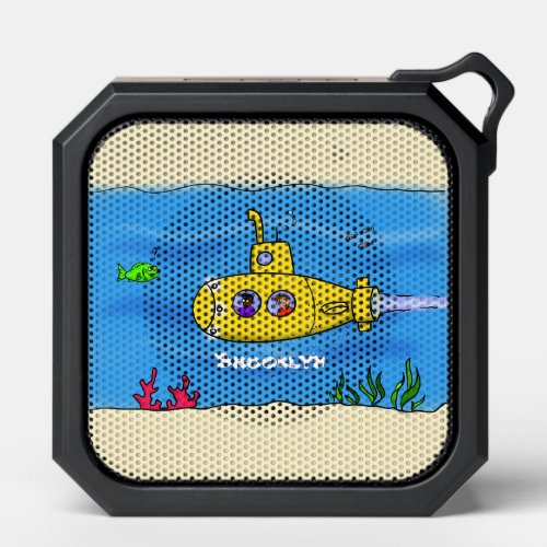 Happy submarine cartoon bluetooth speaker