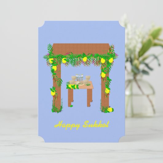 Happy Sukkot (Standing Front)