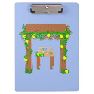 Happy Sukkot Clipboard