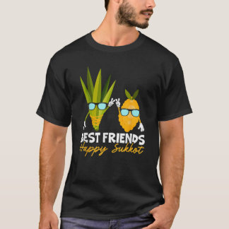 Happy Sukkot Day Lulav Palm Tree Israelite Jewish  T-Shirt