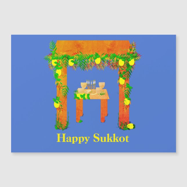 Happy Sukkot ,Personalized (Front)