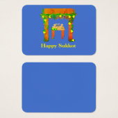 Happy Sukkot ,Personalized (Front & Back)