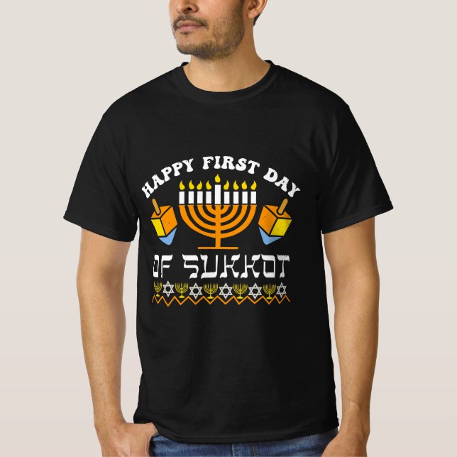Happy Sukkot T-Shirt (Front)