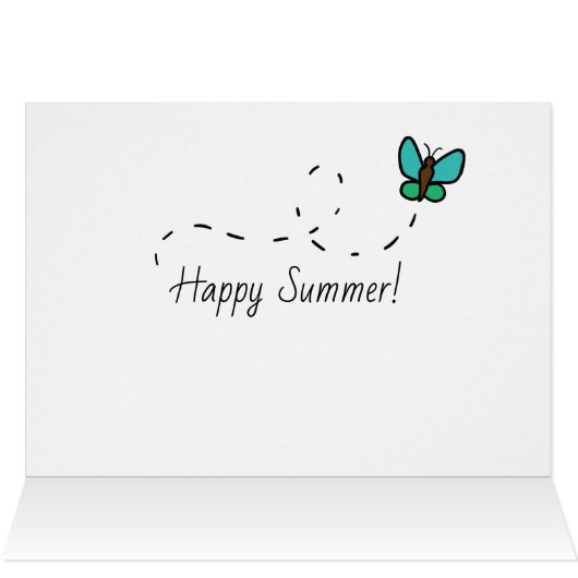 Happy Summer (Inside Horizontal (Top))