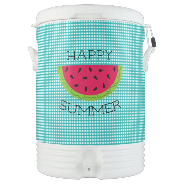Happy Summer Beverage Cooler (Front)