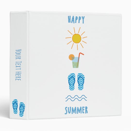 happy summer binder