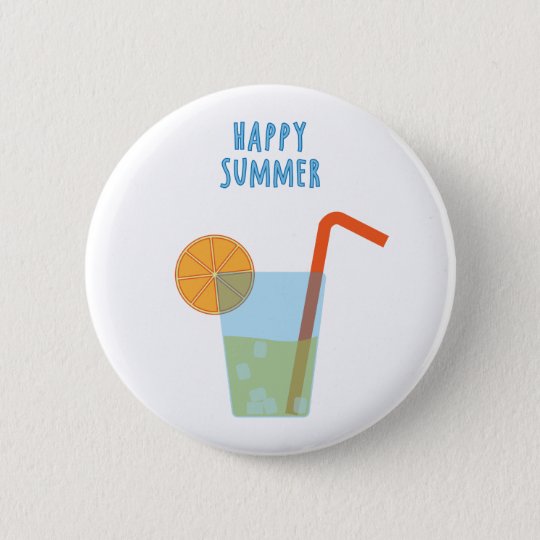 summer cocktail button