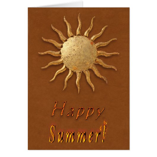 Happy Summer! Cards (Front)