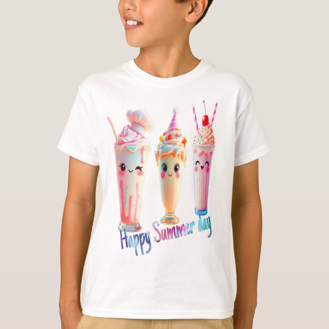 Happy Summer day  T-Shirt (Front)