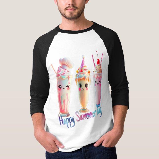 Happy Summer day  T-Shirt (Front)