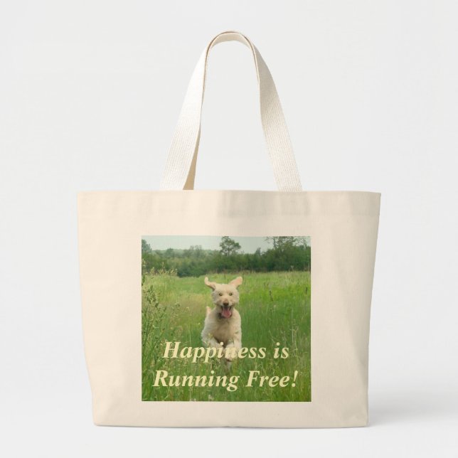 Happy Summer Dog Tote (Front)