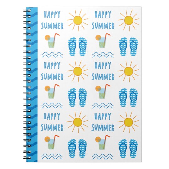 summer pattern notebook