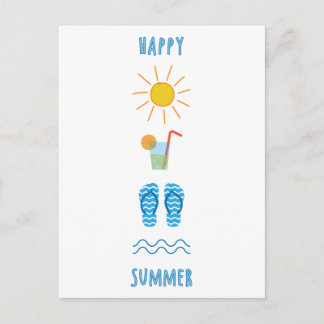 Happy Summer Postcard