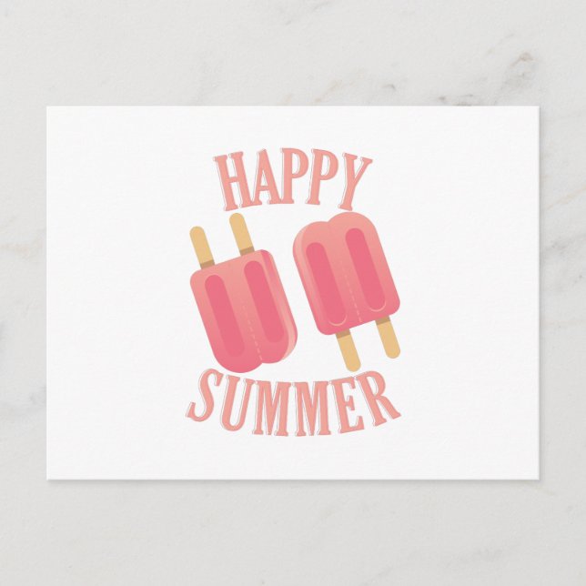 Happy Summer Postcard (Front)
