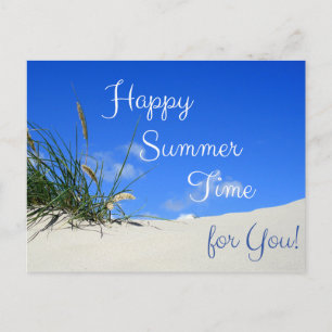 Happy Summer Time for You! Postcard