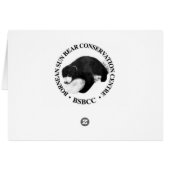 Happy Sun Bear Cards (Back Horizontal)