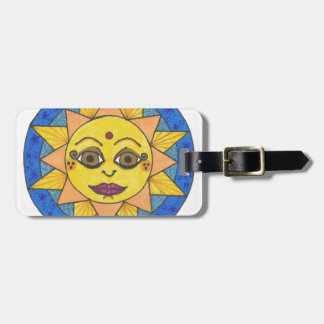 Happy Sun Luggage Tag