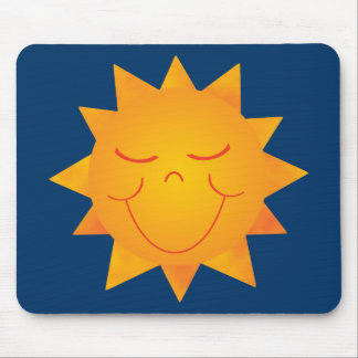 Happy Sun Mouse Pad