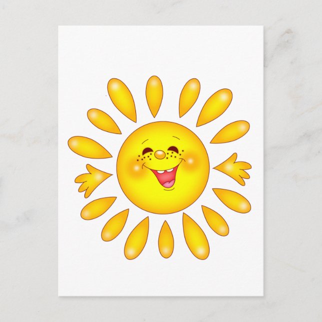 happy sun postcard (Front)