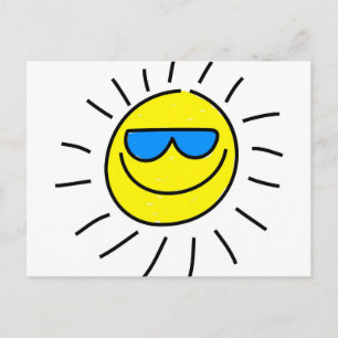 Happy Sun Postcard