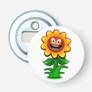 HAPPY SUNFLOWER BOTTLE OPENER
