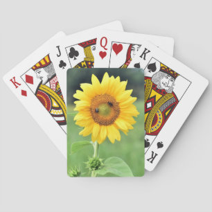 Happy Sunflower Playing Cards