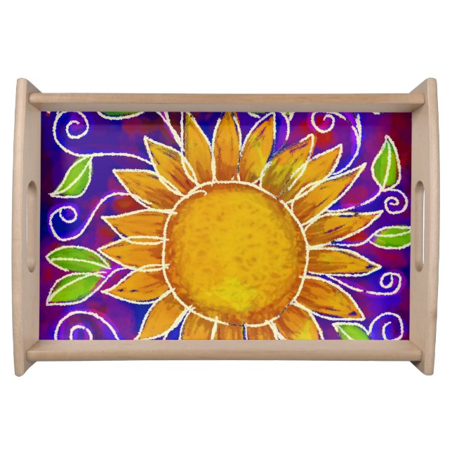 Happy Sunflower Tray (Front)