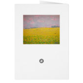 happy sunflowers cards (Back)