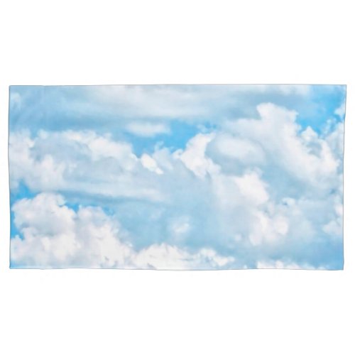 Happy Sunny Clouds Decor Pillow Case