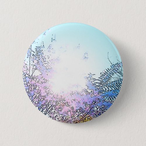 Happy Sunshine Beautiful Pinback Button