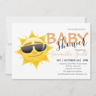 Happy Sunshine Boho Invitation