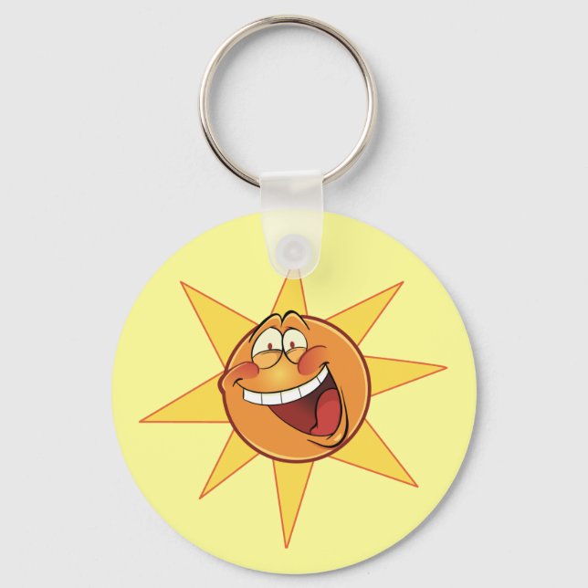 Happy Sunshine Keychain (Front)