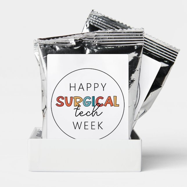Happy Surgical Tech Week Coffee Drink Mix (Pair)