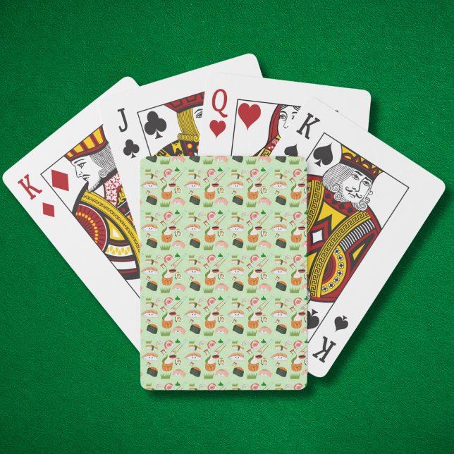 Happy Sushi Kawaii  Poker Cards (Creator Uploaded)