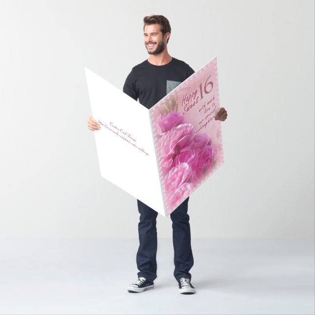 Happy Sweet 16 Birthday Card (In Situ)