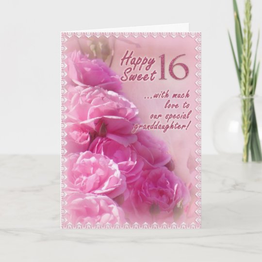 Happy Sweet 16 Birthday Card | Zazzle.com