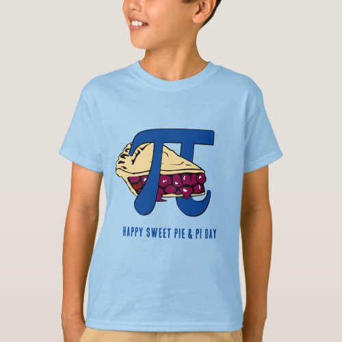 Happy Sweet Cherry Pie PI DAY unisex T_Shirt