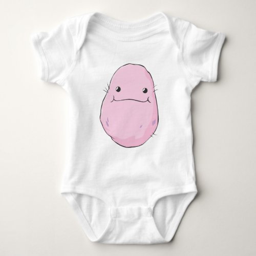 Happy Sweet Potato Vegetable Cartoon Baby Bodysuit