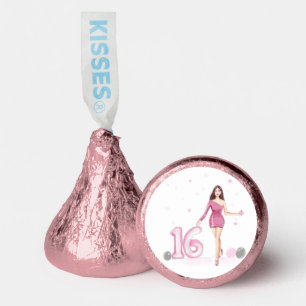 Happy sweet sixteen, 16th birthday hershey®'s kisses®