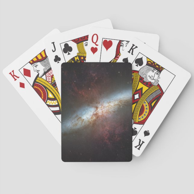 Happy Sweet Sixteen, Hubble Telescope! - Starburst Poker Cards (Back)