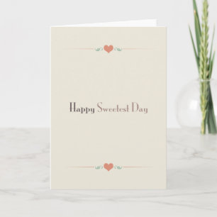 Happy Sweetest Day Card