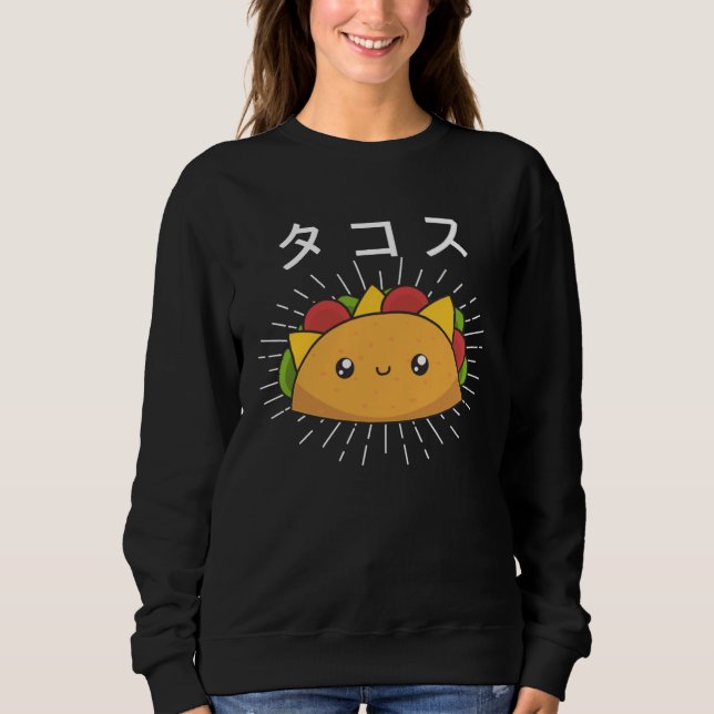 Happy Taco Tuesday Mexican food Sweatshirt (Front)
