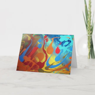 Happy Talk Greeting Card