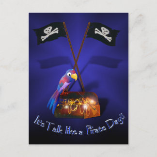 Happy "Talk like a Pirate" Day Postcard
