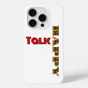 Happy Talk White   iPhone 15 Pro Case