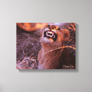 Happy Tau Canvas Print
