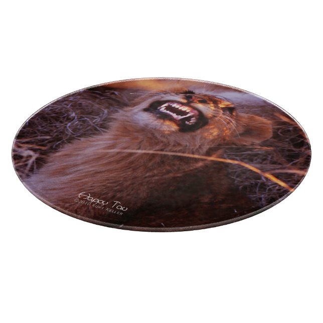 Happy Tau Cutting Board (Corner)