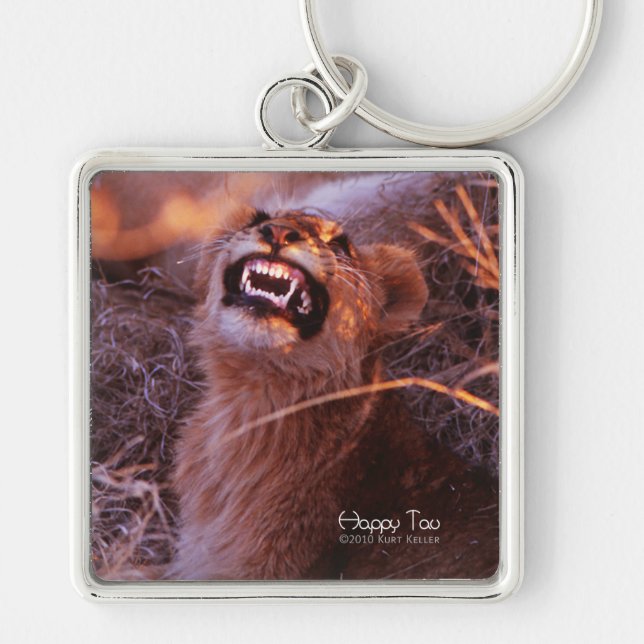 Happy Tau Keychain (Front)