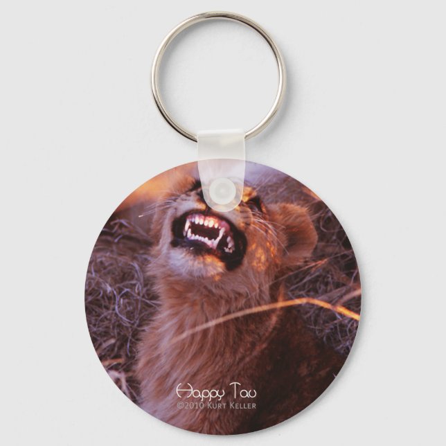 Happy Tau Keychain (Front)